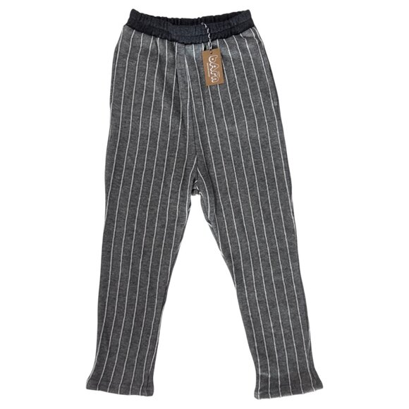 ATELIER BARN - SWEAT PANTS - 100% COTTON - GREY - MADE IN FRANCE - Picture 1 of 5